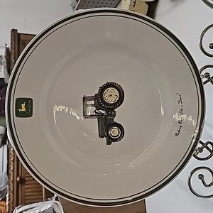 John Deere Plates Stoneware
